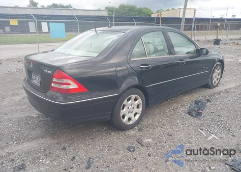 2006 Mercedes-Benz C 280 Luxury 4Matic z USA, uszkodzony, nr VIN WDBRF92H96F756900